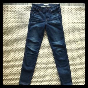 Madewell High Riser Skinny Jeans